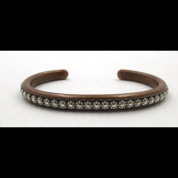 Jewelry - Sterling Silver Navajo Copper Skyking Cuff SALE